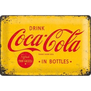 Coca Cola 1930/1940 Yellow Logo-image