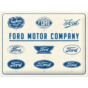 Ford - Logo Evolution | 30x40cm-image