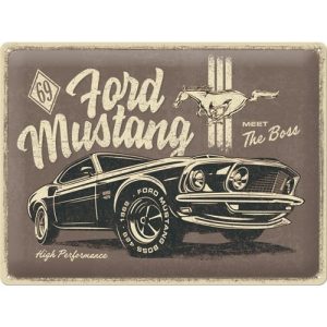 Ford Mustang - The Boss | 30x40cm-image
