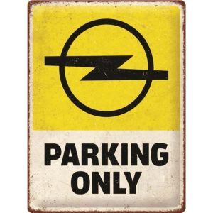 Opel - Parking Only | 30x40cm-image