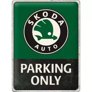 Skoda - Parking Only | 30x40cm-image