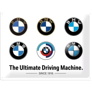 BMW - Logo Evolution | 30x40cm-image